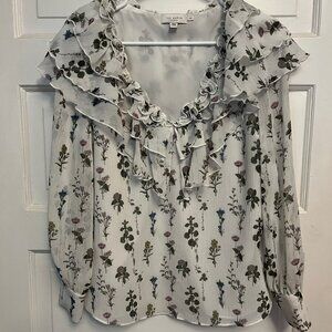 Ted Baker white blouse Ted size 2 (equivalent to US size 6 or S/M)
